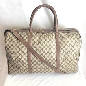 ❌SOLD❌Gucci Vintage GG Supreme Duffle Travel Bag